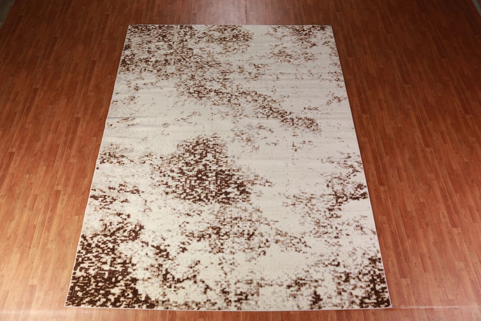 Turkish Floral Ivory 10x13 ft Transitional Rug Soft Pile Living Room Carpet - Image 3 of 4