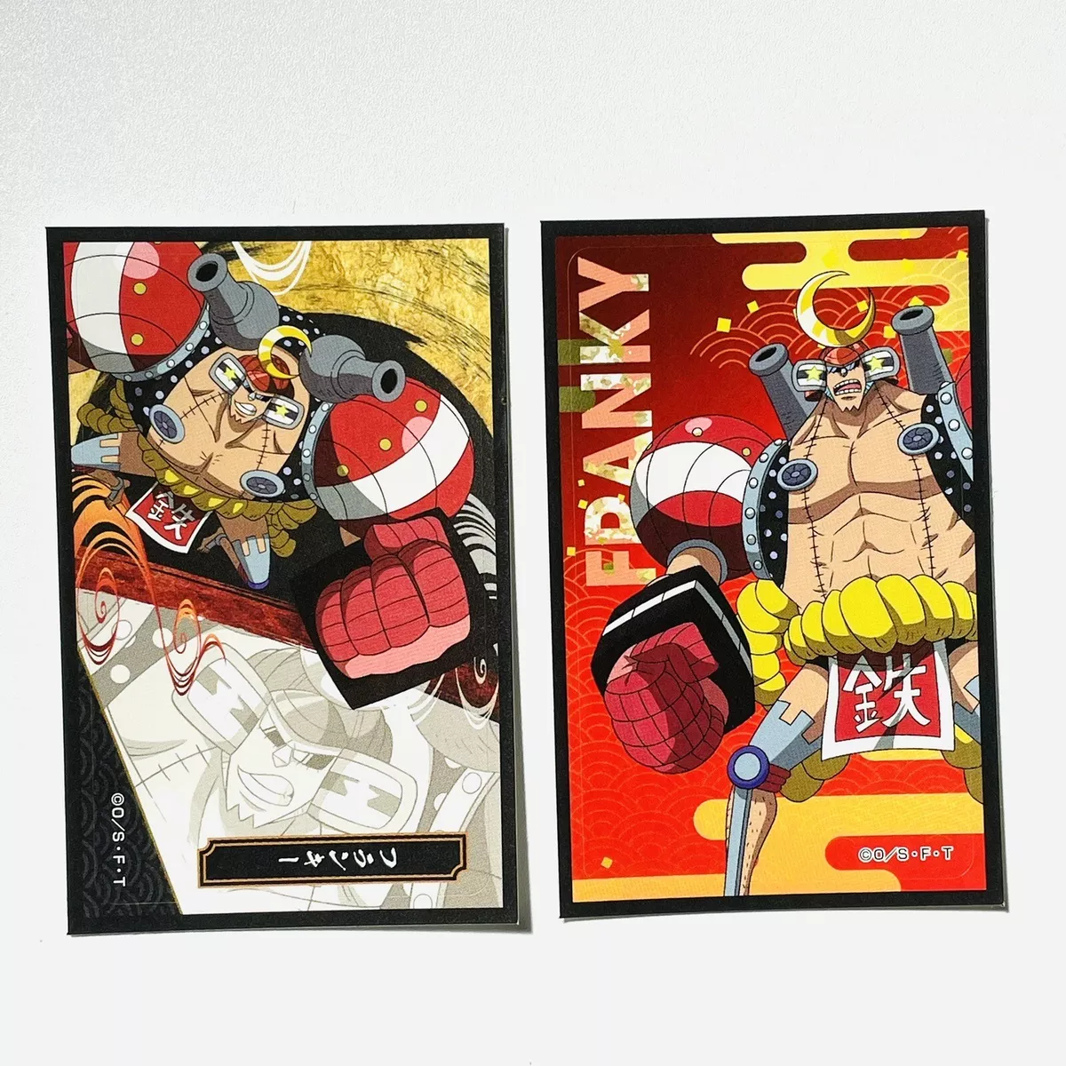 One Piece Deco Sticker Wano Country Arc #06 Franky 2 pieces Ensky