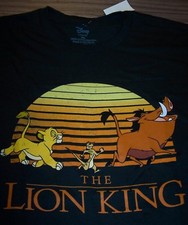 VINTAGE STYLE WALT DISNEY THE LION KING T-Shirt MENS SMALL NEW w/ TAG