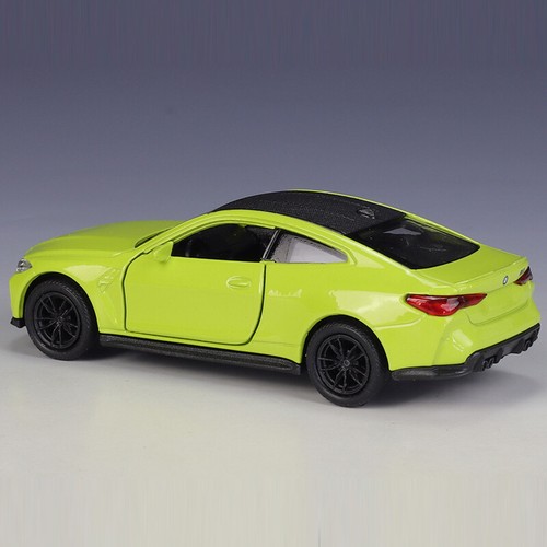 1/43 Scale BMW M4 Model Car Diecast Toy Cars Metal Alloy Pull Back Doors Open - Picture 9 of 15