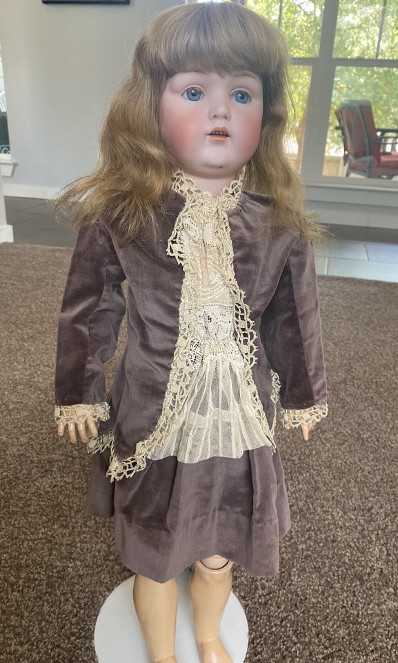 Manteau Ancien Pour Poupée Antique – Marque Kestner JDK DEP – Vêtement Doll