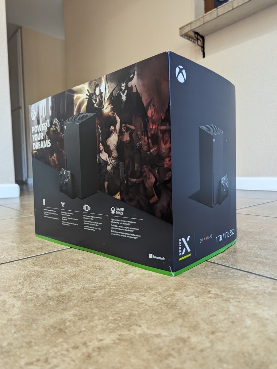 Xbox Series X Diablo 4 IV Console Bundle 1TB HD Include Xbox Xbox Series X Diablo 4 IV Console Bundle 1TB HD Include Xbox