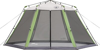 Coleman Screened Canopy Tent 15 x 13 Screened Sun Shelter Instant