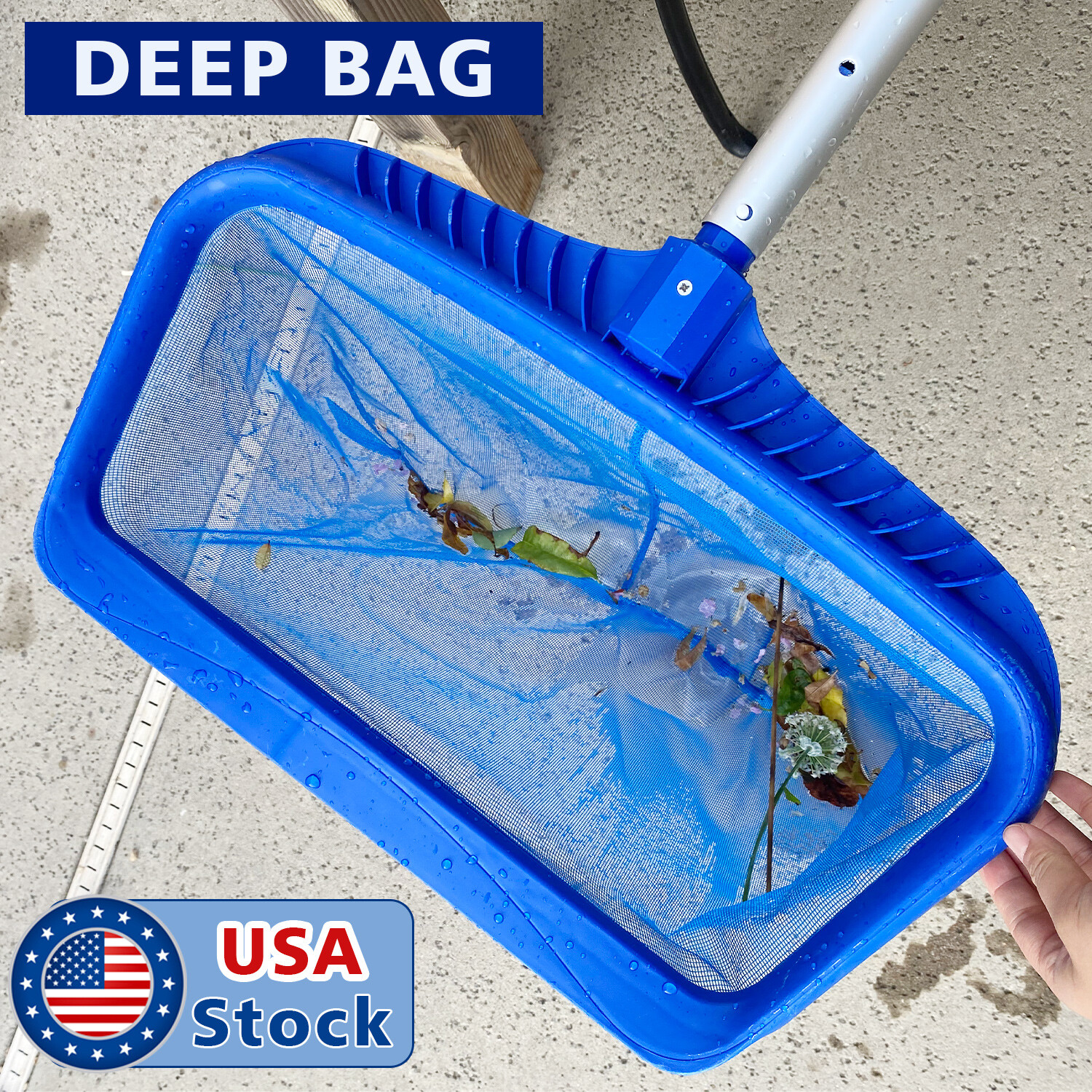 Swimming Pool Leaf Skimmer Rake Net 