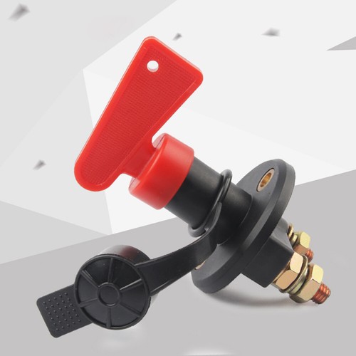 Universal Battery Switch 12V Battery Knob Switch Rotary for Vehicle Car Van - Afbeelding 1 van 17