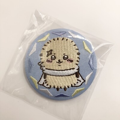 Seeotter Rakko Chiikawa besticktes Dosenabzeichen Keks JAPAN limitiert neu ko...
