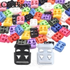 Cord Lock Stopper Cord Rope Clip Drawstring Fastener Slider Shoelaces DIY sewing
