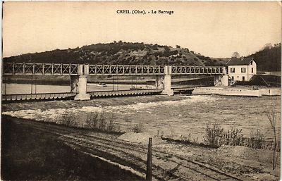 CPA AK CREIL - Le Barrage (423927)