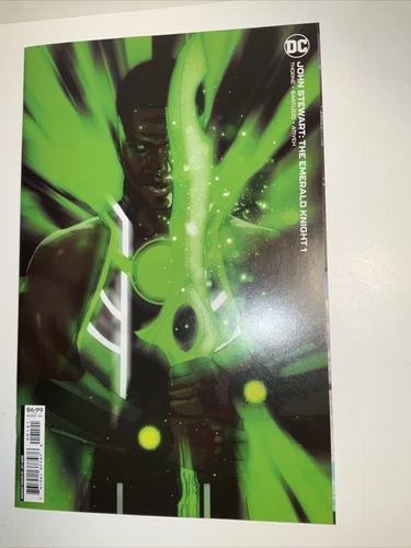 John Stewart: The Emerald Knight #1A DC cardstock variant