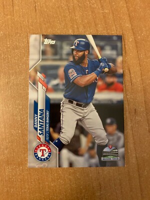 2020 Topps Series 2 - Danny Santana - #695 Advanced Stats Parallel #'d /300