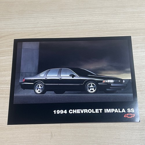 Chevrolet Impala SS 1994 hoja de folleto de ventas 1 página - Imagen 1 de 2