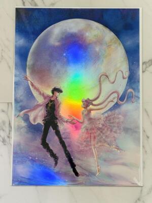 SailorMoon AuroraPoster　Limited sale Sailor Moon Museum Aurora Poster Usagi Mamoru | eBay