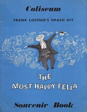 Frank Loesser "MOST HAPPY FELLA" Inia Wiata / Edwin Steffe 1960 London Program