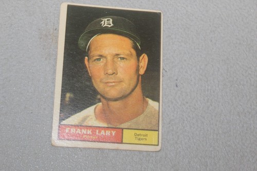 Frank Lary #243 1961 Topps card