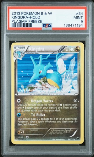 Kingdra graded PSA 9 for sale on eBay