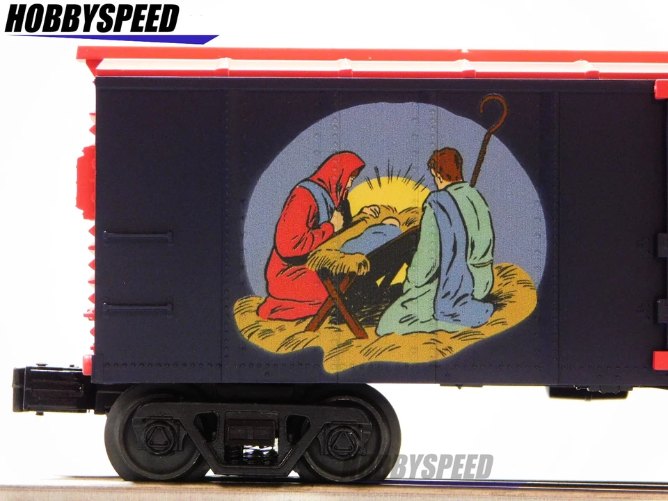 MTH RAILKING 2025 CHRISTMAS TRADITIONAL BOXCAR #2025 O GAUGE train 30-71235 NEW - Image 4 of 4