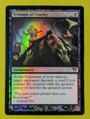 FOIL Triumph of Cruelty x1 Avacyn Restored 1x Magic the Gathering MTG