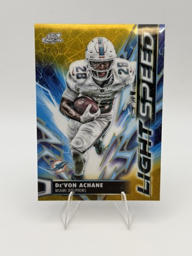 2025 Topps Cosmic Chrome De'Von Achane Base (RAW)
