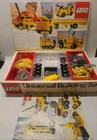 Vintage Lego Basic 744 Universal Building Set With Motor & Box 1980 Incomplete