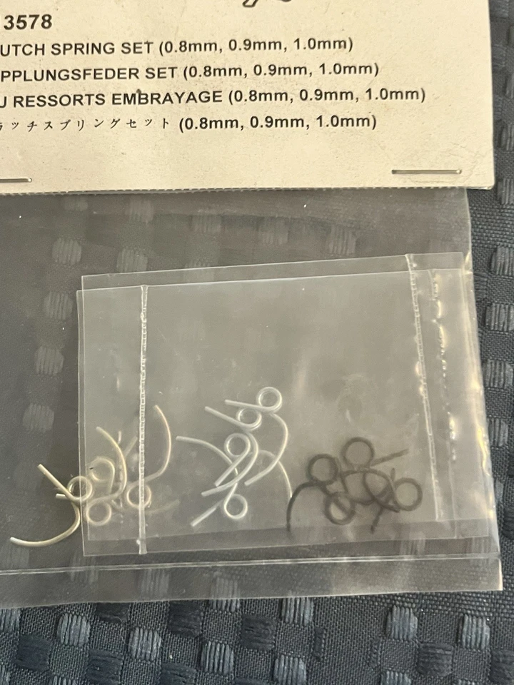 HPI Racing 113578 Clutch Spring Set (0.8mm, 0.9mm, 1.0mm) - Image 2 of 4