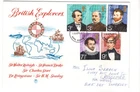 1973 BRITISH EXPLORERS - BATH CDS STUART FDC FROM COLLECTION L20
