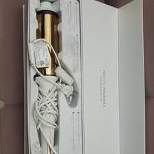 Kristin Ess Titanium Curling Iron 1 1/4 in Gold/White Auto Shut-Off