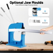 Metal Shrinker Stretcher 16 Gauge 8.5 Throat Fabrication Bending Machine