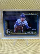 Bobby Witt Jr. 2024 Topps Chrome Logofractor #120 Kansas City Royals