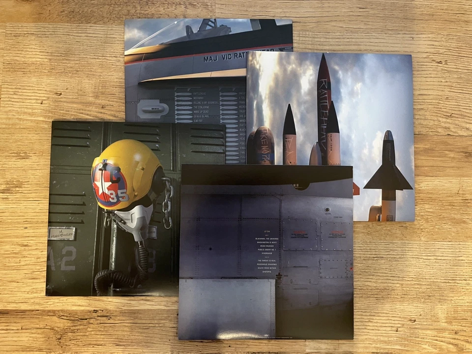 Megadeth Warheads on Foreheads Vinyl Box Set x 4 NEW Opened NM/NM 2018 - Image 4 of 4