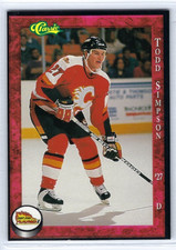 1994-95 Saint John Flames (AHL) Todd Simpson