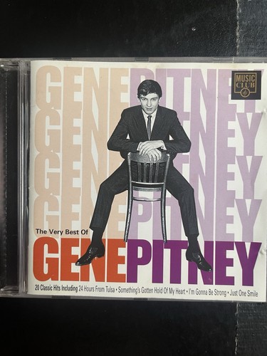 Gene Pitney THE VERY BEST OF Used 20 Track Greatest Hits CD 60s 70s Easy Pop