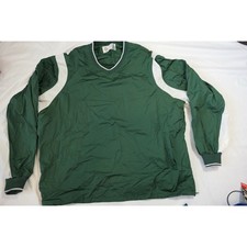 Vintage NEW OLD STOCK ALLESON ATHLETIC Pullover Polyester Jacket Mens XXL Green
