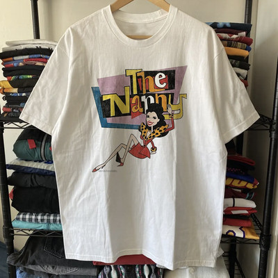 1994 The Nanny Series Rare T-Shirt White S