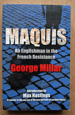 Maquis Englishman in French Resistance George Millar WWII Memoir PB [SA]