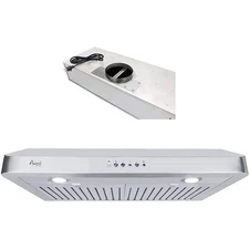 Awoco RH-C06-36 Awoco RH-C06-36 36 W Ducted Under Cabinet 4 Speeds 6 Top Vent...