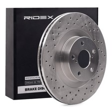 2x RIDEX Avant Ø293mm pour TOYOTA GT 86 Coupé (ZN6) pour SUBARU FORESTER (SJ)