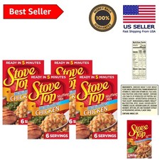 Kraft Lower Sodium Chicken Stuffing Mix, 24 Oz Total - Perfect for Holiday Meals
