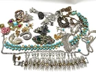 Lot of Broken Vintage  Costume Jewelry for Crafts, Repair Brooches Paul Sargent
