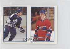1985-86 O-Pee-Chee Album Stickers Dan Daoust Petr Svoboda #11-139 0a4