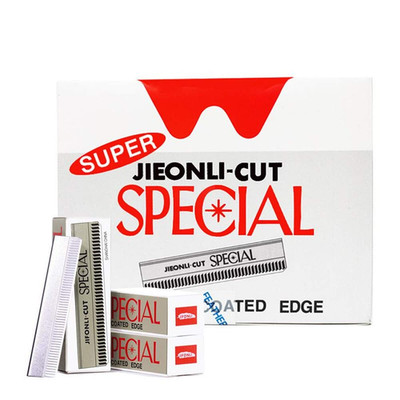 100Pcs Safety Razor Blades, Single Edge Barber Razor for Men and Women