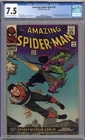 AMAZING SPIDER-MAN #39 CGC 7.5 OFF-WHITE TO WHITE PAGES MARVEL COMICS 1966