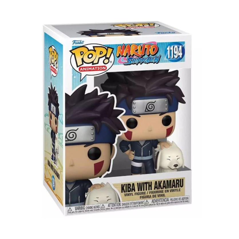 Funko Pop! Naruto Shippuden - Kiba con Akamaru #1194