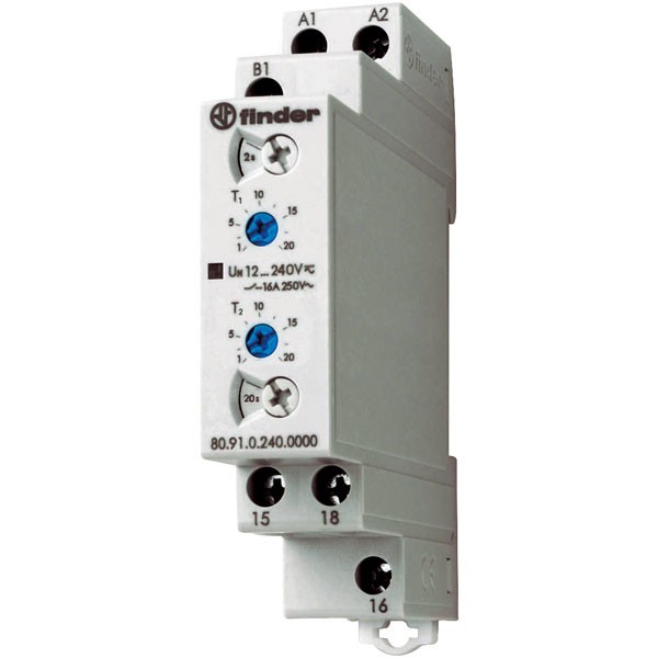 Finder 16A Monofunction Modular Timer SPDT-CO 400VAC