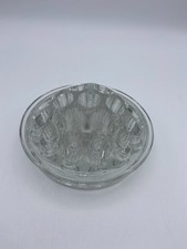 Large 4 1/2 Inch 19 Hole Clear Round Flower Frog