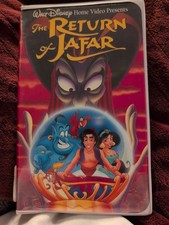The Return of Jafar Walt Disney Movie VHS