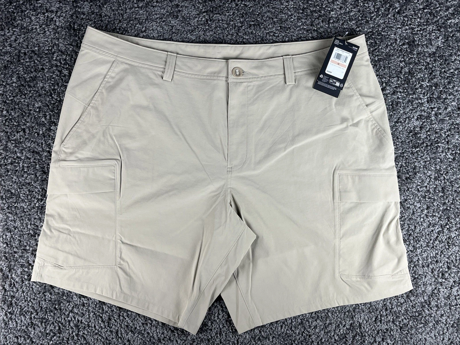 Under Armour 1383560 UA FISH HUNTER Pro 2.0 Cargo Storm City Khaki Casual Shorts