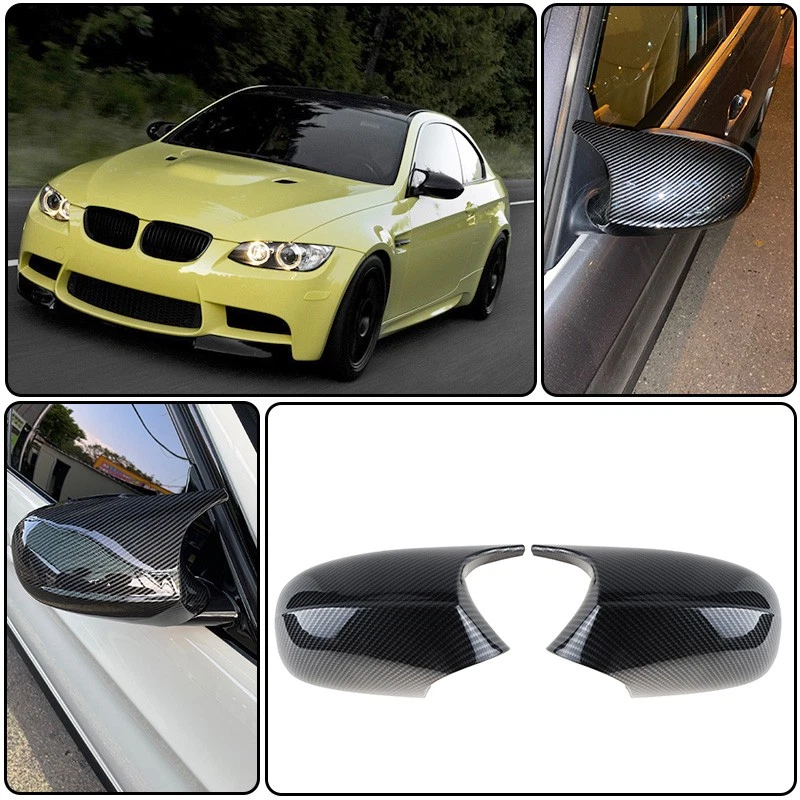 Крышки на боковые зеркала из углеродного волокна в стиле M3 для BMW E90 E92 E93 LCI 2009-2011 - Изображение 4 из 4