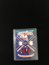 david fletcher 1/1 bat patch card