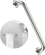 12 Inch Stainless Steel Shower Grab Bar,Zuext Oil Rubbed Black Shower Handle,Bat
