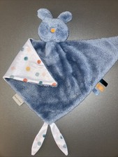 Nattou - Tipidou - Maxi doudou Triangle  lapin Bleu 40 cm